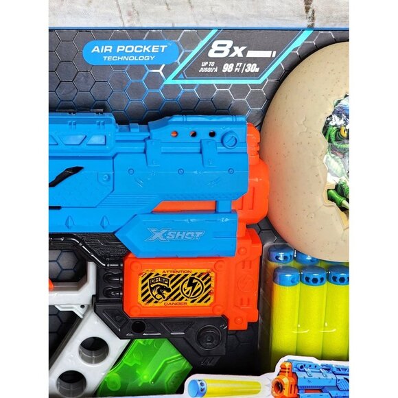 Zuru X-Shot Dino Attack Extinct Toy – Air Pocket Technology for Kids 8+ - Picture 4 of 15